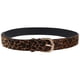 thumbnail image 1 of Cinturón ancho con estampado de leopardo para mujer, cinturón con estampado Animal, cinturón ajustable de PU sintética con hebilla dorada para vestidos y pantalones vaqueros, 1 of 5