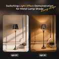 thumbnail image 6 of Small  Lamp Shade For Table Lamps 6X10X7.5", AEELLEEA  Metal  Floor Lampshades With Tree Pattern, Medium  Black Barrel Lamp Shades Cover For Home Decoration Spider, 6 of 8