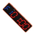 thumbnail image 2 of Bearachild El reloj magnético del gimnasio del contador de tiempo del intervalo personalizado para el control remoto incorporado del gimnasio en Electrónica marco naranja Fuente azul y roja., 2 of 6