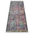 thumbnail image 3 of RUGSOTIC CARPETS Machine Woven Crossweave AREA RUGS - 2'6''x9'10'', Runner,Multicolor,Classic Oriental Traditional , Low Pile Machine Made Area Rugs for Living Room, Bed Room (M00086), 3 of 6