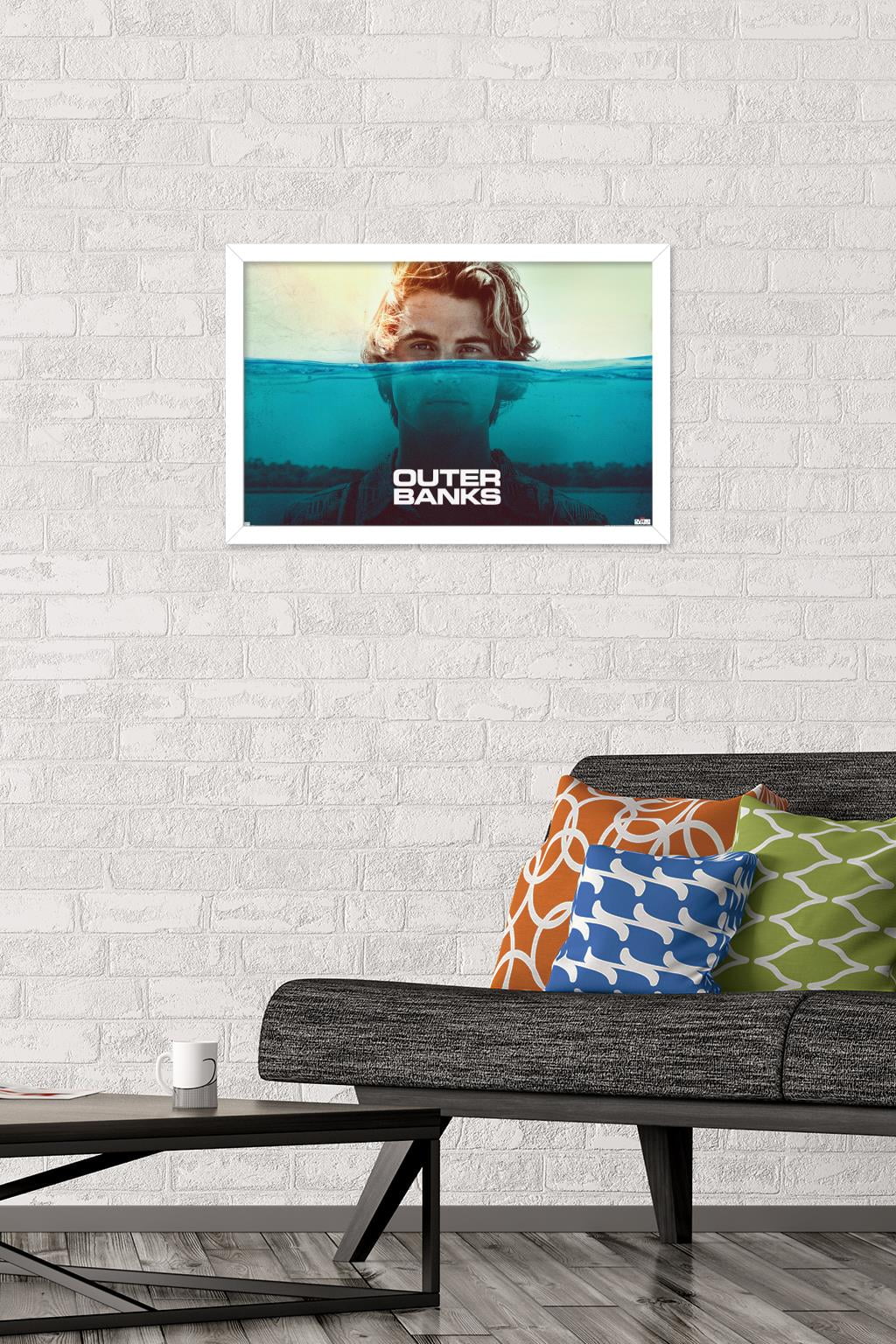 Netflix Outer Banks - Water Wall Poster, 14.725" x 22.375" Framed