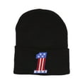 thumbnail image 1 of USA 1 Bonnet Noir à Revers, 1 of 1