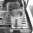thumbnail image 4 of Bewildely Taza receptora para el hogar, resistente al óxido, alimentador de polvo manual de acero inoxidable, accesorios, herramientas de cocina Juegos de servir café y té plata, 4 of 6