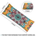 thumbnail image 4 of Sacred Symbolic Mandala Seat Belt Pillow - Soft Mastectomy Car Cushion for Women - Post Surgery Chest Protector with Double Hook Straps, 4 of 5