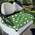 thumbnail image 3 of Garronmavis Golf Clubs Golf Cart Seat Covers Universal Fit All Club Car Stay Cool Seat Towel Blanket 50 x 31 Inches Golf Cart Accessories Sports Outdoors Decor, 3 of 5