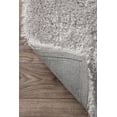 thumbnail image 4 of nuLOOM Luna Dusk Shag Area Rug, 6' x 9', Silver, 4 of 4