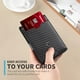 thumbnail image 5 of Billetera RUNBOX para hombre delgada con clip para billetes con bloqueo RFID, 5 of 6