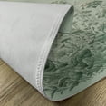 thumbnail image 4 of Ambesonne Sage Green Place Mats Set of 4, Botanical Wildfloral Art, Standard Size, Pale Teal Emerald, 4 of 5