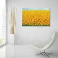 thumbnail image 6 of Epic Art 'Field of Sunflowers' by Seven Trees Design, Acrylic Glass Wall Art, 36"x24", 6 of 8