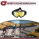 thumbnail image 3 of Gafas de montar para motocicleta Unique Bargains 1 Pc con lente roja amarilla y marco negro, 3 of 6