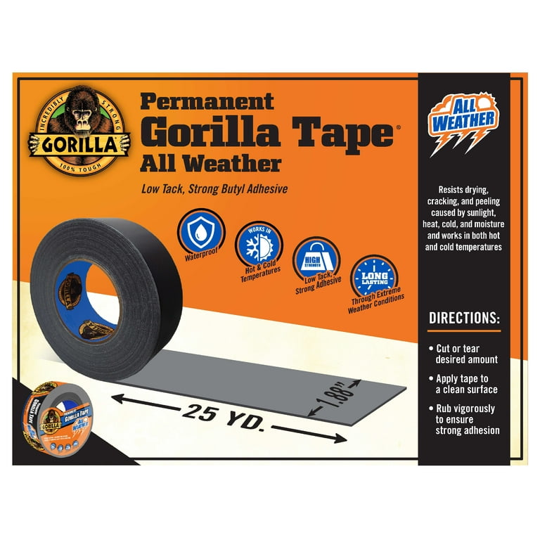 Gorilla 1.41-in x 8 Yard(s) Double-Sided Tape in the Double-Sided