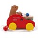 thumbnail image 4 of Juguetes de piscina, juguetes para bebés, juguetes para niños pequeños Juguete de madera con forma de oso de peluche que hace percusión con sonidos naturales de tambor. No necesita pilas. Carrito de m, 4 of 7