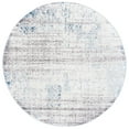 thumbnail image 3 of SAFAVIEH Amelia Velda Oriental Area Rug, Gray/Blue, 6'7" x 6'7" Round, 3 of 11