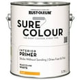 thumbnail image 1 of Rust-Oleum Sure Colour™ Paint + Primer, Primer Flat, White 3.78 L, 1 of 2