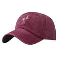 thumbnail image 2 of Pxiakgy hats for women Fashion Summer Women Hat Beach Washable Cap Adjustable Hat Cotton Baseball Sun Outdoors Visors womens hats, 2 of 2