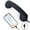Black, variant on Sakerplus Type-C Retro Phone Handset - Vintage Wired Landline Receiver for USB-C Smartphones