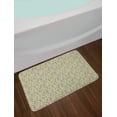 thumbnail image 2 of Spring Bath Mat, Tangled Design of Ornate Butterfly Wings and Floral Petals in Soft Pastel Colors, Plush Bathroom Decor Mat with Non Slip Backing, 29.5" X 17.5", Multicolor, by Ambesonne, 2 of 2