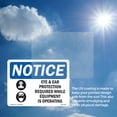 thumbnail image 6 of Eye And Ear Protection Required OSHA Notice Rigid Plastic Sign 24 Inch x 18 Inch - 10 Pack, 6 of 8