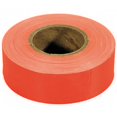 thumbnail image 1 of 150ft. Orange Fluorescent Flagging Tape, 1 of 1