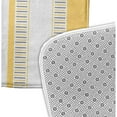 thumbnail image 5 of Simply Daisy 24" x 17" Plush Microfiber Blue Comb Dot Bath Mat, 5 of 5
