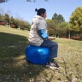 thumbnail image 3 of Christmas Theme Yoga Ball Lightweight Anti-slip PVC Handle Hopper Ball for Exercise, 3 of 10