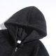 thumbnail image 5 of pstuiky manga larga de hombre, Sudadera con capucha de polar cálido de manga larga de color liso para hombre top de hombre m, 5 of 7