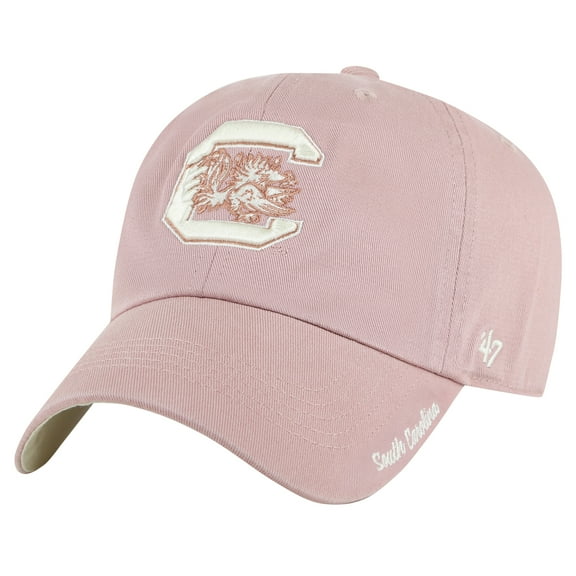Women's '47 Light Pink South Carolina Gamecocks Dusty Miata Clean Up Adjustable Hat