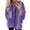 Purple, variant on Vedolay Tops for Women Womens Casual Sweatshirt Crewneck Long Sleeve Solid Color Shirts,Blue XL