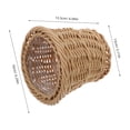 thumbnail image 2 of BESTYASH Cesta Para Plantas Tejida Con Ventilación Natural Para Crecimiento Saludable En Espacios Del Hogar, 2 of 8