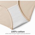thumbnail image 6 of HBlife 6 Pack Womens Cotton Maternity Underwear,Healthy Maternity Pregnancy Panties Postpartum Mother Under Bump Underwear, 6 of 6