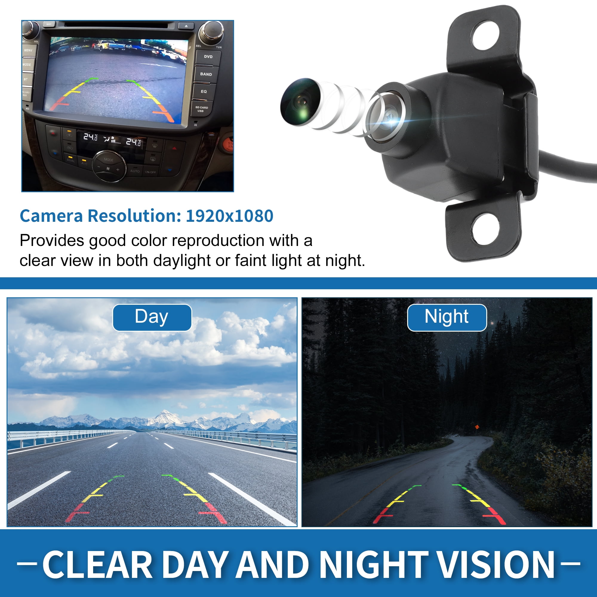 Unique Bargains Rear View Camera for Hyundai Veloster 2012-2017 Backup Camera