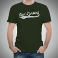 thumbnail image 5 of UGP Campus Apparel East Lansing City Baseball Script Basic Cotton T-Shirt - Small - Forest, 5 of 6