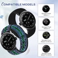 thumbnail image 4 of Stretchy Bands Compatible with Google Pixel Watch 4/3 41mm, Elastic Nylon Sport Straps for Google Pixel Watch 2/1 for Women Men, 4 of 7
