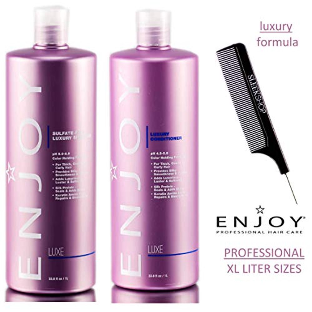 Enjoy Enjoy LUXURY SHAMPOO & CONDITIONER Duo SET, LUXE ColorHolding