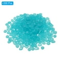 thumbnail image 3 of Uxcell 200Pack Glow Rocks 8-11mm Decoration Pebbles Luminous Stones Decor Blue, 3 of 6