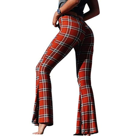bell bottom pants flare waist hippie stretch lookwoild boho walmart