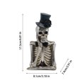 thumbnail image 5 of Lisbinx Halloween Skeleton Figure Decorations Resin Crafts Small Decorations for Indoor/Outdoor, 5 of 5