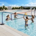 thumbnail image 2 of Soozier Filet de Volleyball avec Longueur Réglable 21-27 Pieds, Volleyball, Pompe, 2 of 10