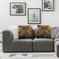 thumbnail image 3 of COMIO Throw Pillow Covers,Pillow Cases, 2Pcs,Jungle Animal Leopard Pattern White, 3 of 6