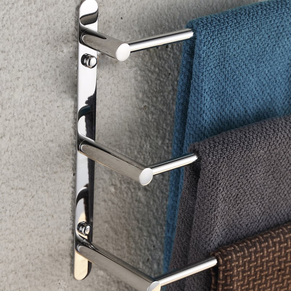 Kepooman 3-Tiers Bath Towel Bar, Stainless Steel Towel Rack Luxury, Towel Rack Towel Bars Kepooman 3-Tiers Bath Towel Bar, Stainless Steel Towel Rack Luxury, Towel Rack Towel Bars