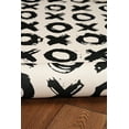 thumbnail image 7 of Linon Home Décor Washable Maybell Area Rug or Runner Collection, Ivory and Black, 2' x 3', 7 of 7
