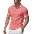 thumbnail image 2 of Erwazi Polo Shirts for Men Casual Collared Short Sleeve Tees Business Work T-Shirt, 3XL, 2 of 8