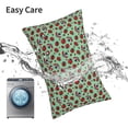 thumbnail image 6 of Pofeuu Ladybugs 3 Print Polyester Microfiber Plush Pillowcases, Super Soft and Cozy Pillow Case Covers with Envelop Closure（Pillow core not included）-14"x20", 6 of 6