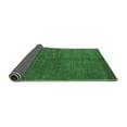 thumbnail image 2 of Ahgly Company Indoor Square Abstract Emerald Green Modern Area Rugs, 8' Square, 2 of 4