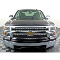 2014-2015 Chevy Silverado 1500 Stainless Steel Black Main Upper Wire Mesh Rivet Grille