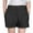 Black, variant on uikmnh Girls Pants Summer Casual Linen Shorts with Drawstring Elastic Waist and Convenient Pockets for Beach Play Size:13-14 Years