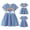 Blue, variant on Girls Dress Summer Dress Rainbow Stripe Embroidery Pattern Little Girl Dress Children Dress Girls Dresses Christmas Girls Dresses Size 7 Winter Girls Dresses Size 14-16 Long Girls Dresses Size 14-16