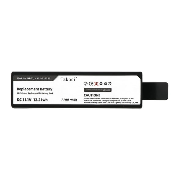 Replacement Battery for DJI  Osmo, Osmo Handheld 4K Camera, Zenmuse X3, Zenmuse X5, Zenmuse X5R 11.1V/1100mA  Lithium polymer