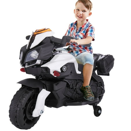 New Star Motorcycle - Jaxpety 6V Kids Ride On Motorcycle Battery Bicycle Electric Toy New White