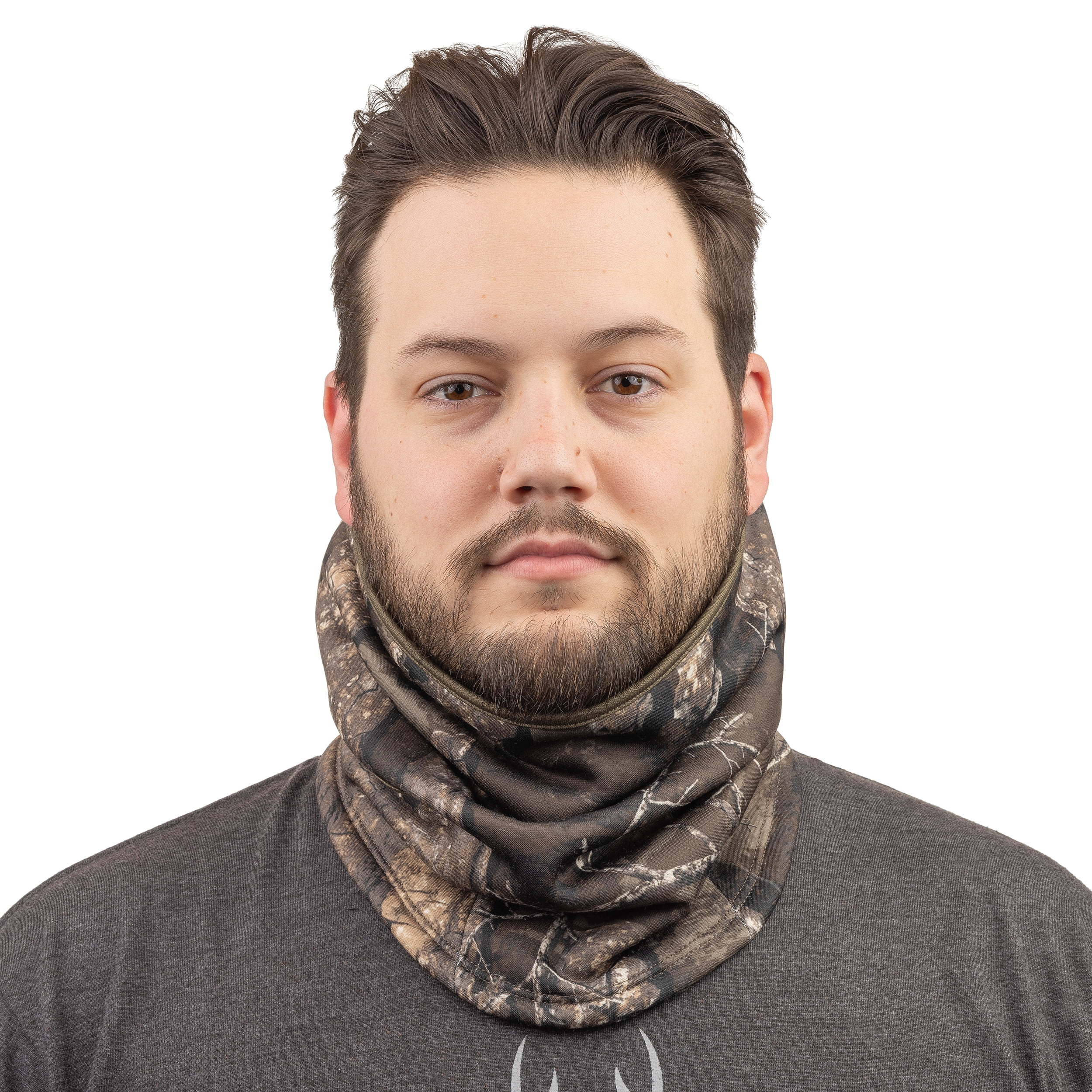Huntworth Men's Renegade Midweight 4-in-1 Adjustable Balaclava – RealTree Timber® Camo
